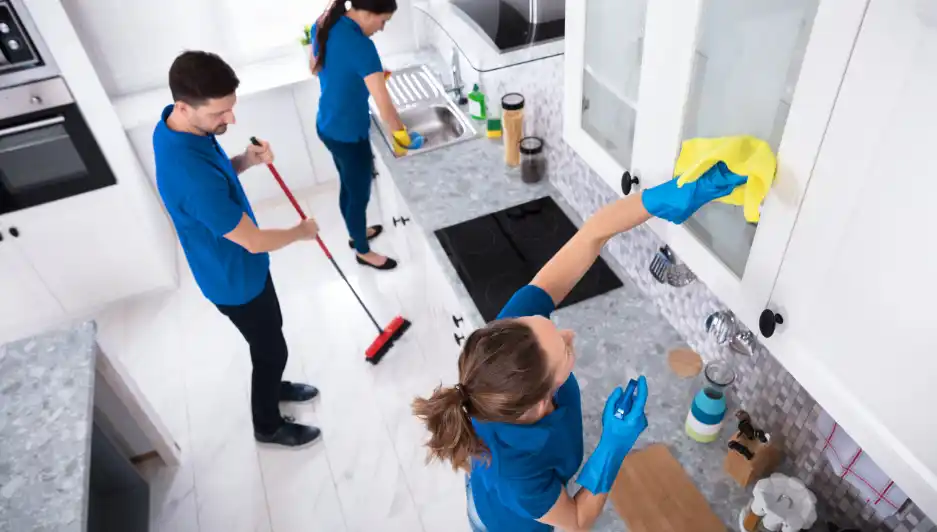 Cleaning team performing full house deep cleaning service in Miami — Clean Couture LLC