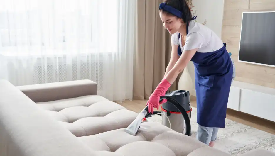 Living room deep cleaning tasks for September by Clean Couture LLC
