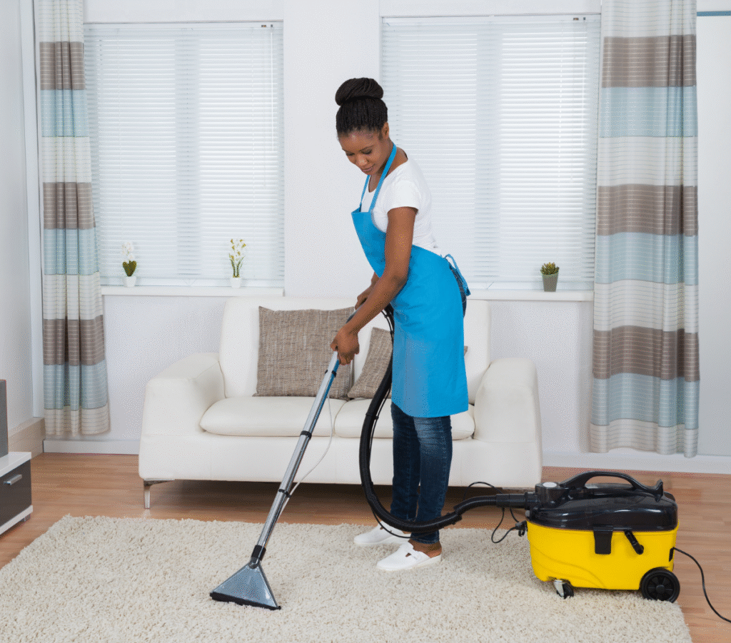 Carpett cleaning in Resident